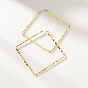 Uncommon James Girl Boss Hoop Earrings - Large